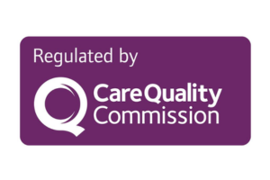 CQC regulated provider badge